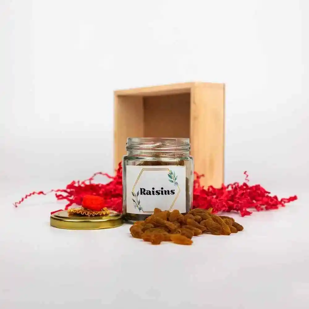 Healthy and sweet raisin hamper, perfect for gifting